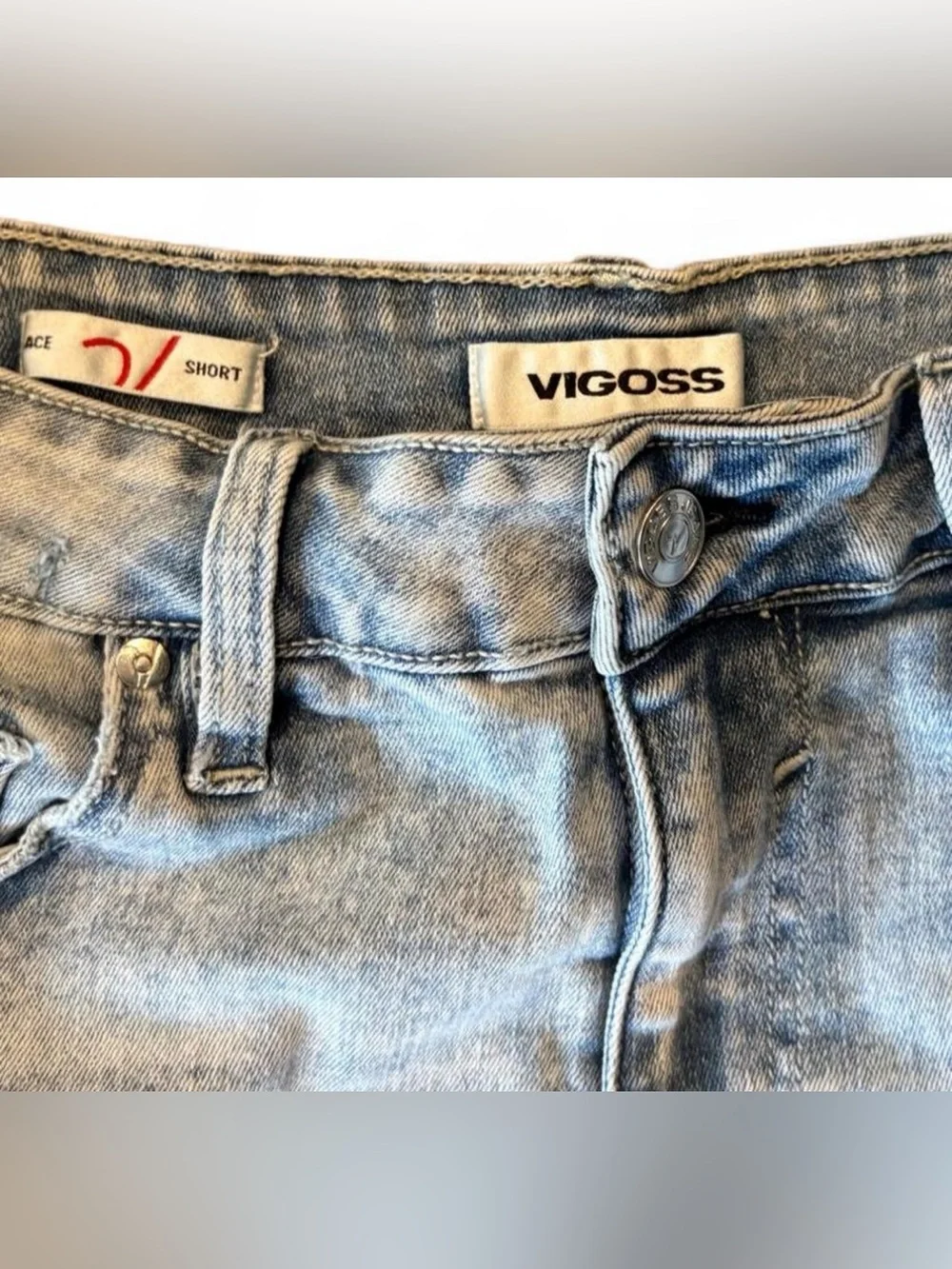 Vigoss Distressed Denim Shorts